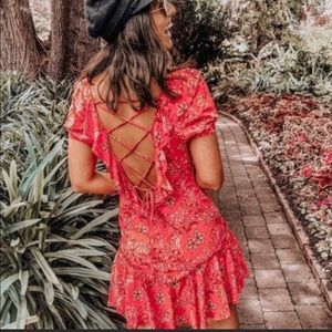 SPELL 🌸 Celestial Mini Dress Sz M